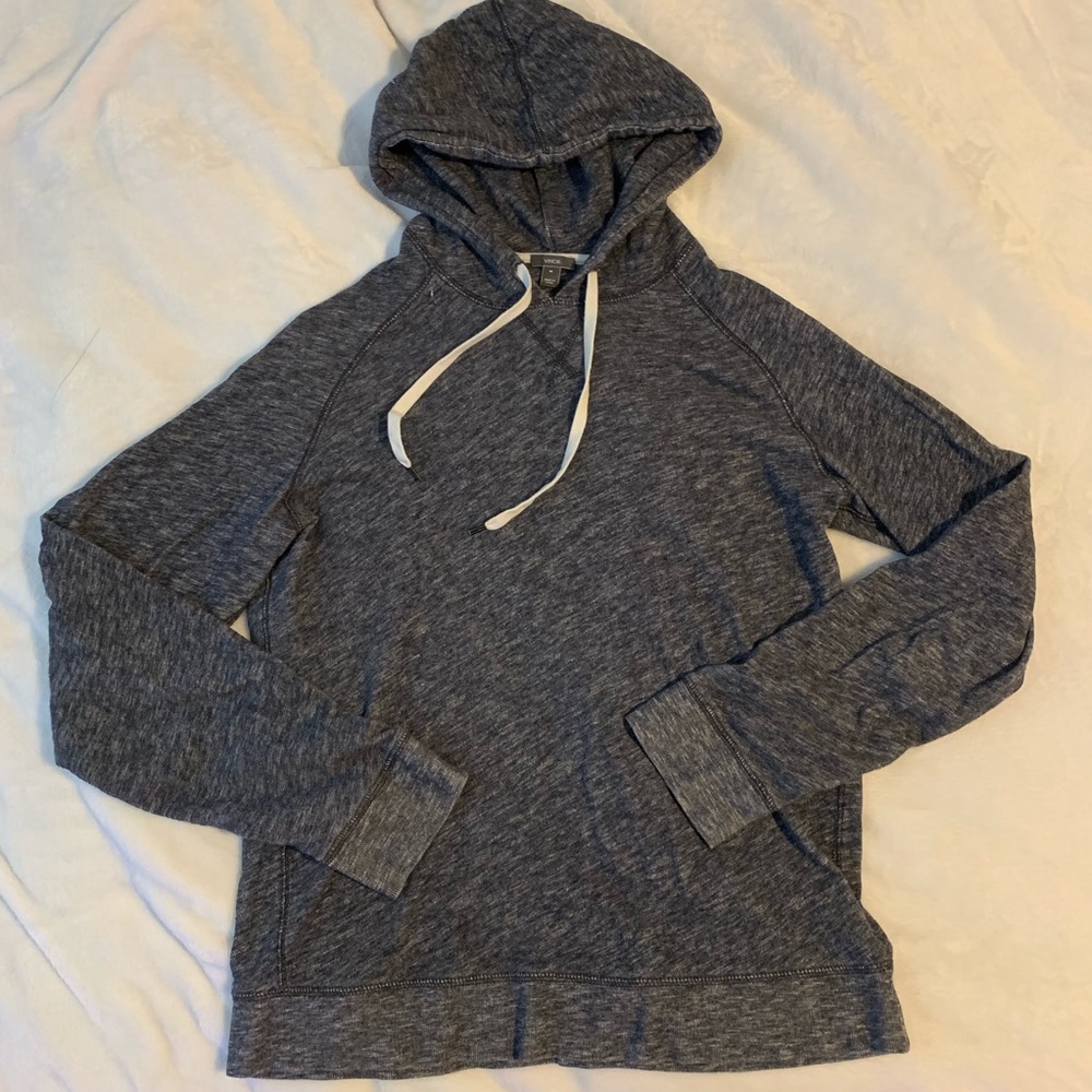 Vince hoodie medium heathered blue. EUC